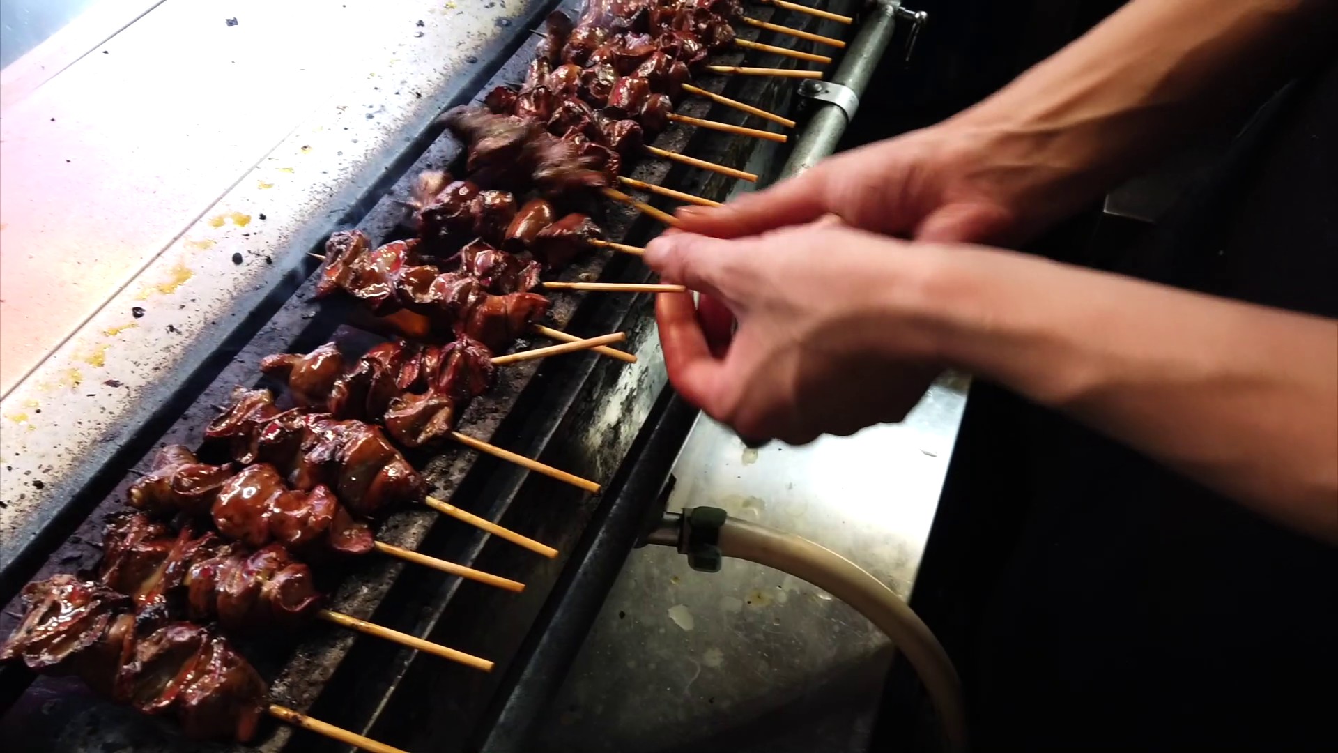 ３日以内に発送します ★ 焼き鳥焼器★団子やき鳥学園祭★イベントキッチンカー祭り Amazon.co.jp: 売れてます業務用 焼き鳥焼器団子やき鳥学園祭